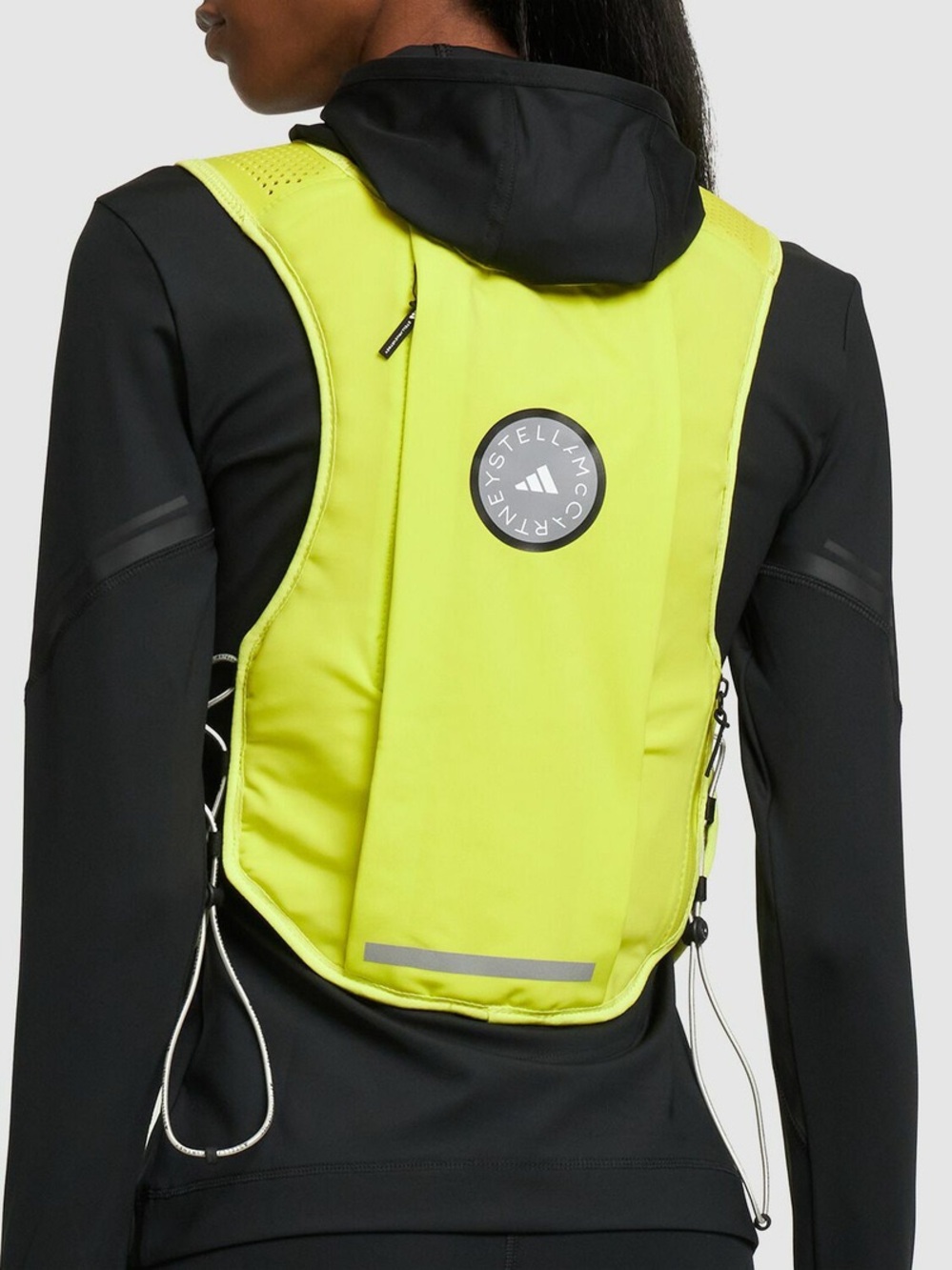 Stella McCartney Adidas Neon Yellow TruePace Running Vest